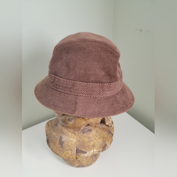 Kangol brown corduroy hat.  Size small. - Picture 2 of 6